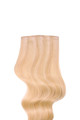 Sandy Blonde - Invisible 20" Deluxe Clip In Remy Human Hair Extensions 200g